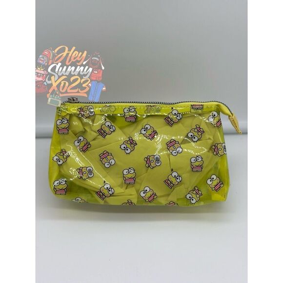 Sanrio Keroppi All-Over Print Makeup Bag - Picture 4 of 4
